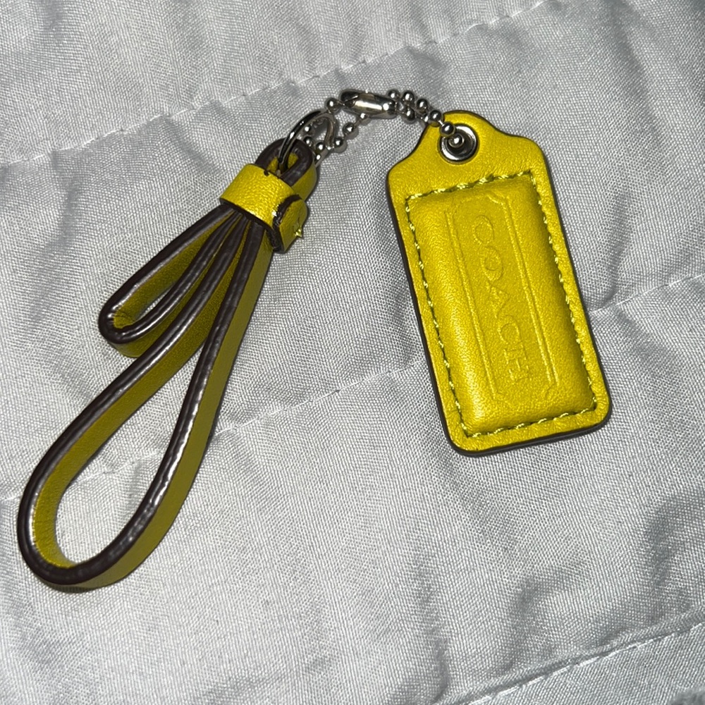 Coach Bag Charm Accessory